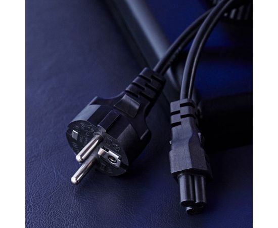 Сетевой шнур REXANT евровилка - евроразъем С5, 3x0,75 мм2, 1,8 м для питания ноутбука 11-1151 – изображение 2