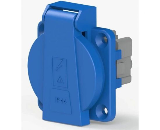 Розетка NE-AD щитовая внешняя с крышкой 1*16 A, IP 44,1/35/350, 2001 – изображение 2