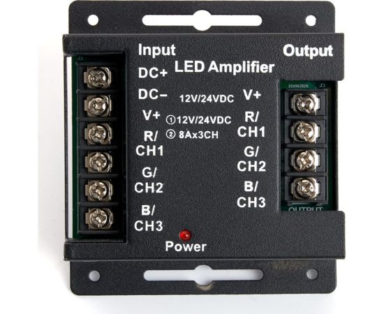 Усилитель для светодиодной ленты FERON RGB, 24А 12-24V, LD67, 48223 – изображение 2