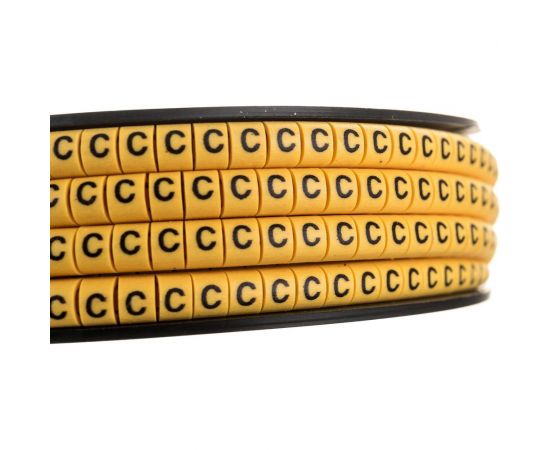 Маркировочное кольцо IEK 1-2.5мм, C, МК, 1000шт/ролл UMK10-C – изображение 3