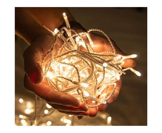 Электрическая гирлянда-занавес Winter Glade Теплый белый свет, 250 ламп CB250 – изображение 3