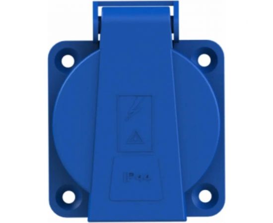 Розетка NE-AD щитовая внешняя с крышкой 1*16 A, IP 44,1/35/350, 2001 – изображение 5