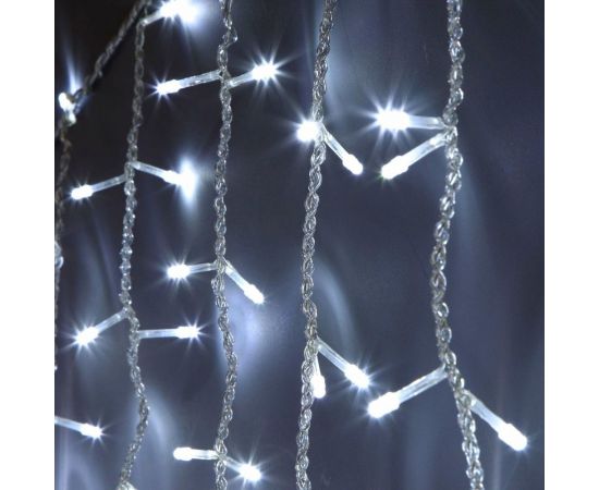 Новогодняя гирлянда занавес Eurosvet 200-001 белый a044087 – изображение 5