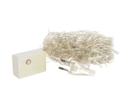 Новогодняя гирлянда занавес Eurosvet 200-001 белый a044087 – изображение 8