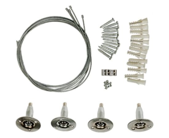 Комплект подвесов для ультратонкой светодиодной панели IN HOME LP-КПТ на тросах 4690612034133 