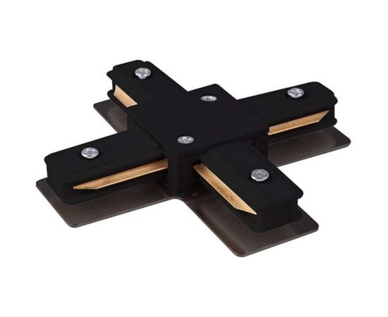 Электрический соединитель Elektrostandard TRC-1-1-X-BK X-образный черный a039586 