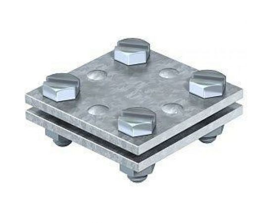 Крестообразный соединитель OBO Bettermann полоса-полоса 40мм 256 A-DIN 40 FT 5314666 