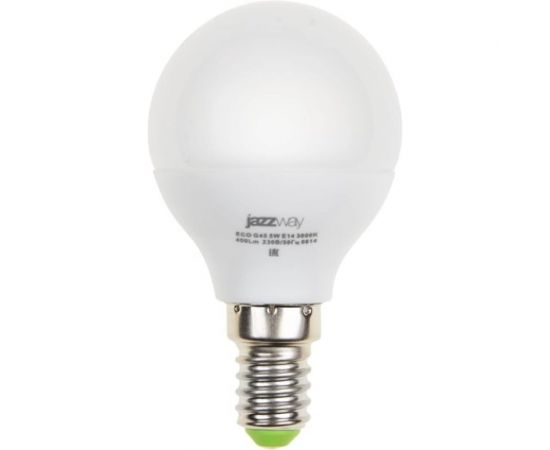 Лампа Jazzway PLED- ECO-45 5w E14 3000K 400Lm 230V, 50Hz 1036896A 