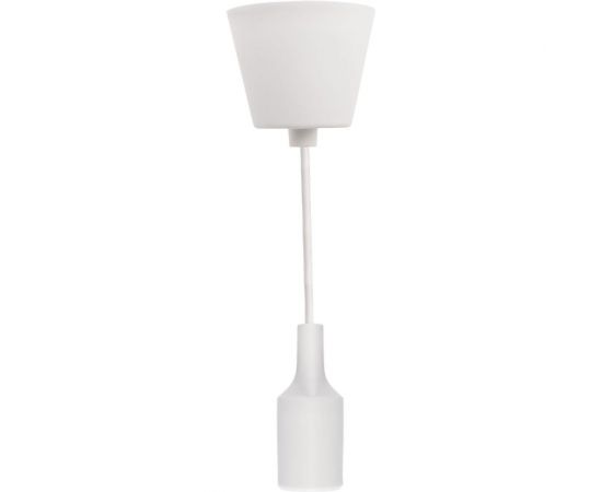 Патрон REXANT E27 силиконовый со шнуром 1 м белый 11-8884 