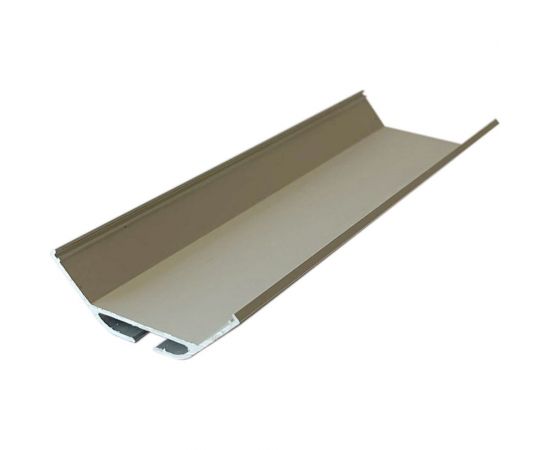 Угловой алюминиевый профиль для LED ленты Apeyron с широким рассеивателем / 08-22-01 