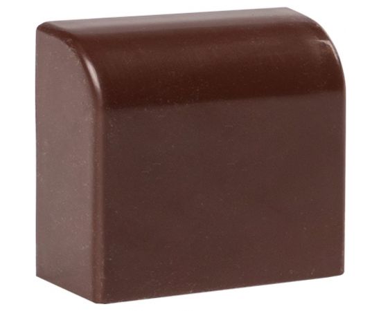 Заглушка EKF, Plast PROxima под темное дерево 4шт ecd-40-25x4 