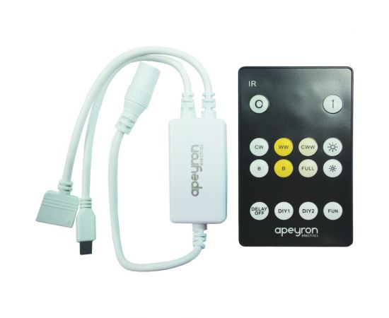Контроллер для управления двухцветной светодиодной лентой APEYRON 12-24В 04-30 