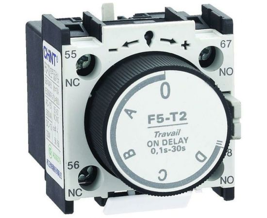 Приставка выдержка времени CHINT F5-T2 к контактору NC1 NC2 и NXC (R) 258022 