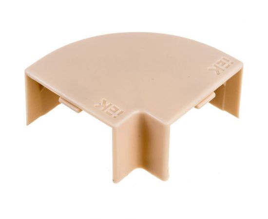 Поворот IEK ELECOR 90град КМП 25x16 сосна 4шт.компл EL-KK10D-P-025-016-K34 – изображение 2