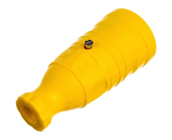 Переносная розетка IEK Omega рбп14-1-0м ip20, желтая OM-KR20-16-20-P1-00-K05 – изображение 2