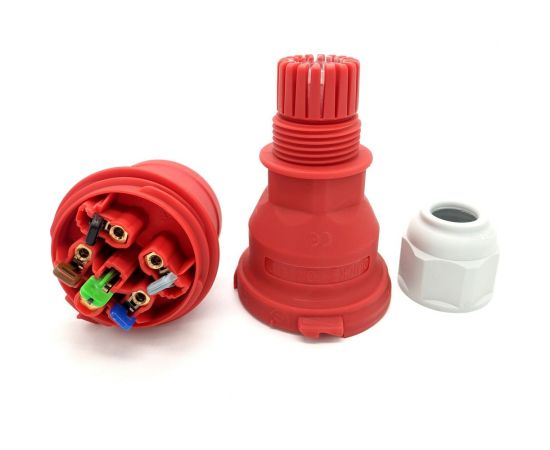 Кабельная вилка Bals 16А 5р 400В 6h IP44 Quick-Connect 1 шт. 2136-b – изображение 2