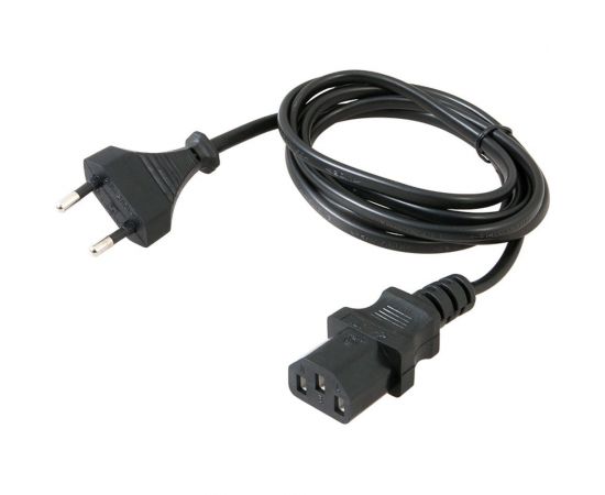 Сетевой шнур REXANT вилка - евроразъем С13, кабель 2x0,75 кв.мм, длина 1,8 метра 11-1141 – изображение 2