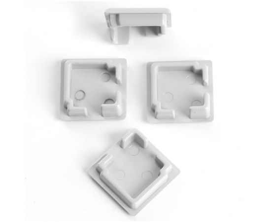 Заглушка без отверстия для профиля CAB281 FERON LD377 (комплект 4шт) 48252 – изображение 2