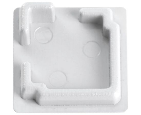 Заглушка без отверстия для профиля CAB281 FERON LD377 (комплект 4шт) 48252 – изображение 3