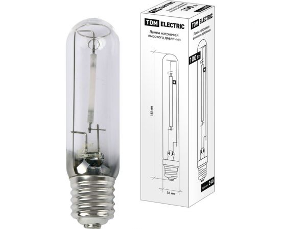 Натриевая лампа высокого давления TDM ДНаТ 100 Вт Е40 SQ0325-0027 – изображение 3