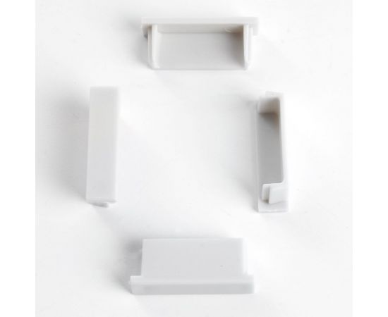 Заглушка без отверстия для профиля CAB252 FERON LD384 (комплект 4шт) 48259 – изображение 3