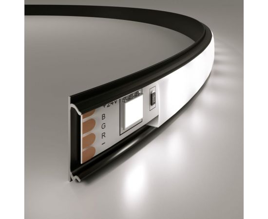 Гибкий профиль Elektrostandard LL-2-ALP012 алюминиевый, черный, белый для LED ленты (под ленту до 10mm) a053630 – изображение 3