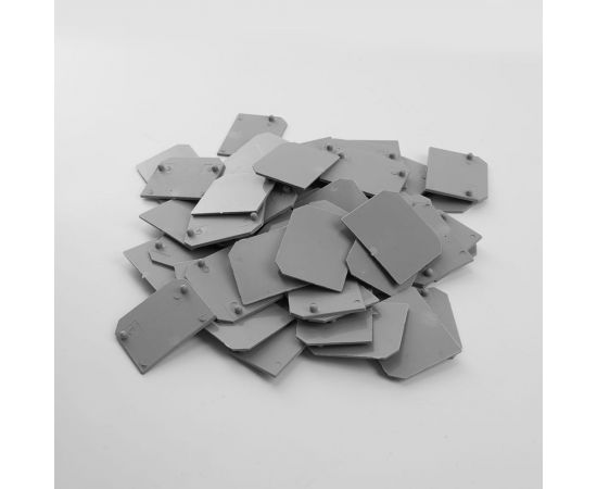 Торцевая заглушка STEKKER LD557-1-25 для ЗНИ 2,5 мм (JXB 2,5), серый 39660 – изображение 3