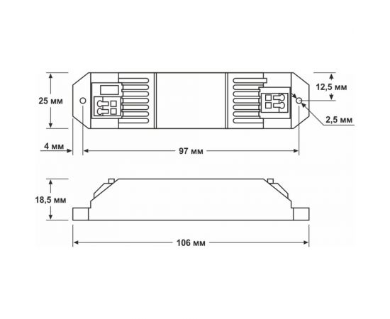 Светодиодный источник питания D-Luce Fonte: I-36-0,26A 4673726689840 1005003162072848 – изображение 3