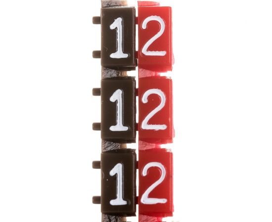 Наборные маркеры TDM комплект цифр «0»-«9», 4 мм2, 100 штук SQ0534-0063 – изображение 4