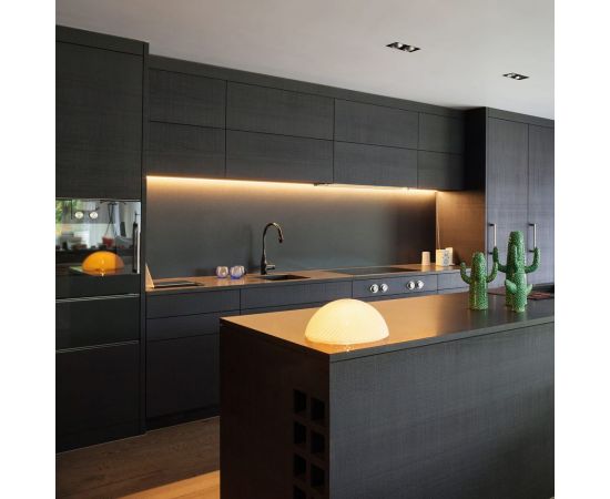 Угловой алюминиевый профиль для LED ленты Apeyron с широким рассеивателем / 08-22-01 – изображение 4