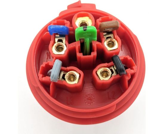 Кабельная вилка Bals 16А 5р 400В 6h IP44 Quick-Connect 1 шт. 2136-b – изображение 4