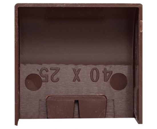 Заглушка EKF, Plast PROxima под темное дерево 4шт ecd-40-25x4 – изображение 5