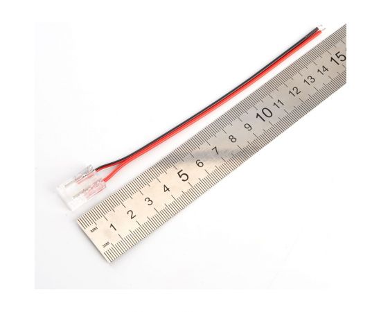 Соединительный провод FERON 10мм для ленты COB LS530, LD196, 48280 – изображение 6