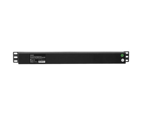 Блок розеток ExeGate ServerPro PDU-19H015 Al-8C19-EU3CU, 19, 1U, алюминий, 8 IEC 320 C19, евро, 3м 280873 