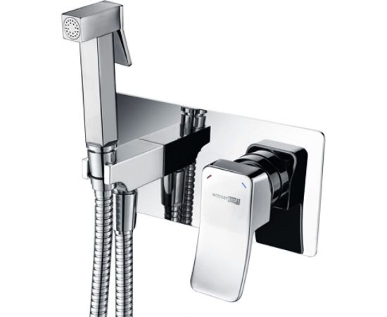 Встраиваемый смеситель для душа WasserKRAFT Aller с гигиенической лейкой 10638 