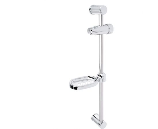 Стойка для душа СоюзКран 60 см., мыльница, хром S04-002 