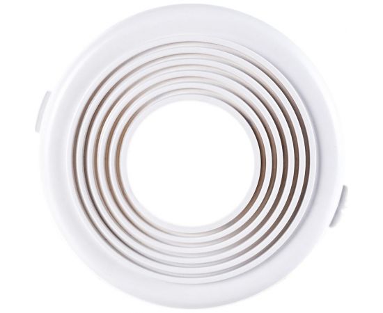 Закладная для натяжных потолков Apeyron D55 - 105мм, белая 06-203 