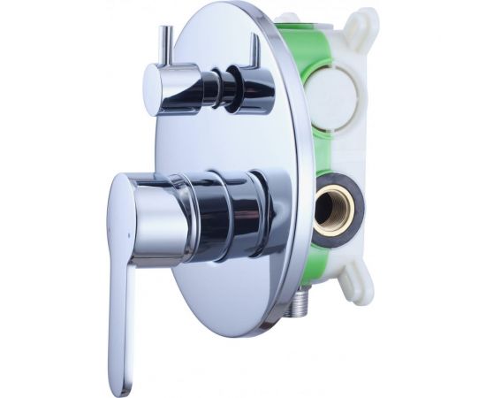 Встроенный смеситель Swedbe Platta 2 функциональный, в монтажном боксе 5518 