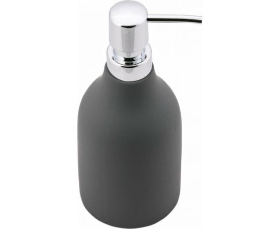 Дозатор жидкого мыла SWENSA UNNA темно-серый, керамика/резина SWTC-1204DGY-01 