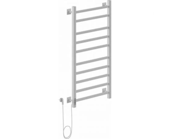 Электрический полотенцесушитель Ника кабельный STEP-2 100/50 RAL9016 белый матовый левый тэн STEP-2 100/50 бел мат лев 