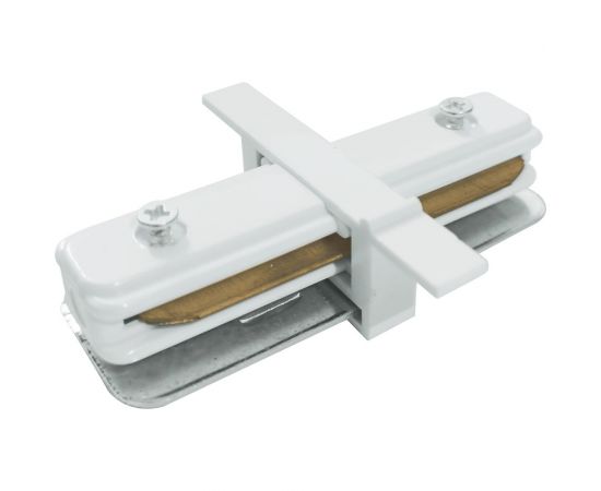 Прямой коннектор для однофазного встраиваемого шинопровода Elektrostandard TRCM-1-I-WH (белый) a049557 