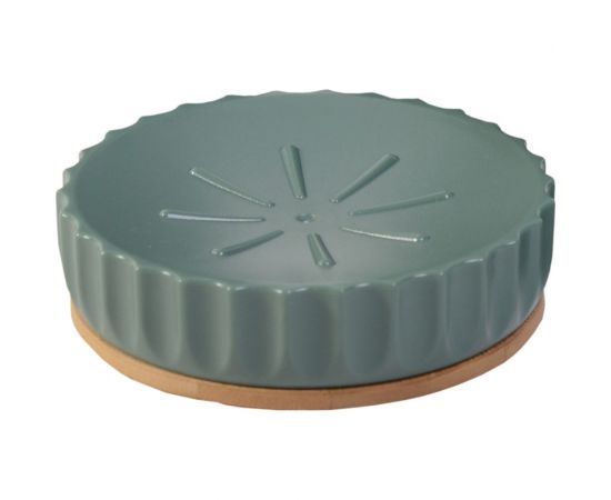 Пластиковая мыльница Аквалиния Бамбук B1243W-4 