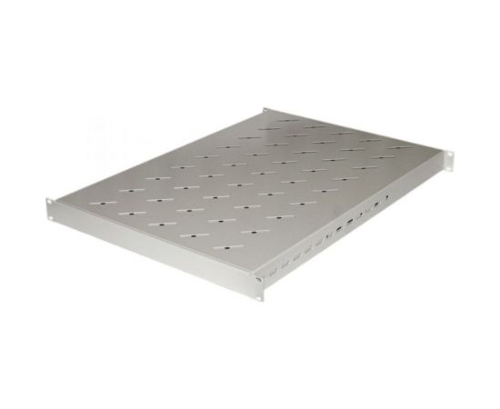 Полка Hyperline TSD3M-1U-650/1100-RAL7035 с 19 креплением, раздвижная 449620 