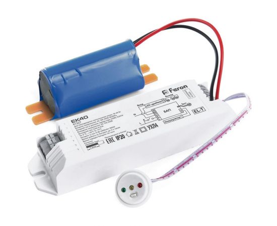 Блок аварийного питания для светильников до 40W FERON EK40 41327 