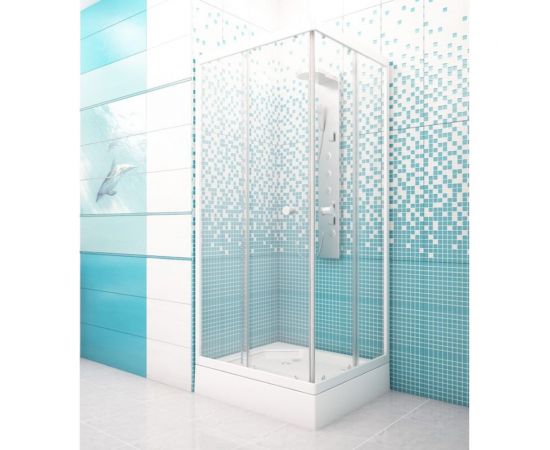 Душевое ограждение МетаКам Universal 800, стекло матовое 4620034053184 