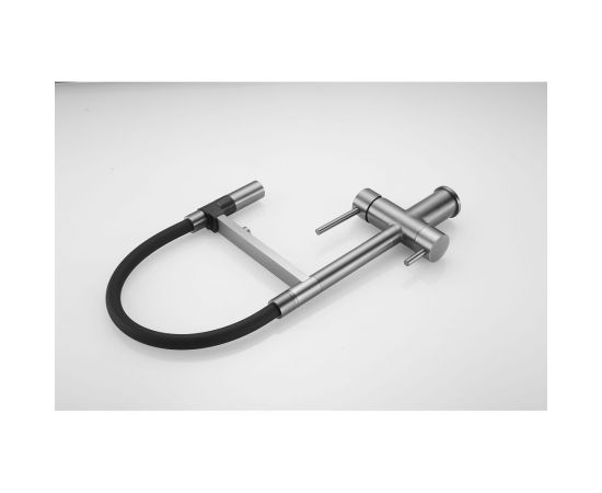 Смеситель для кухни ROSE с подключением к фильтру питьевой воды, оружейная сталь R958T – изображение 12