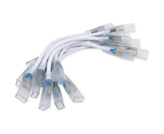 Электрический соединитель Elektrostandard KP-11, переходник для ленты 220V, 5050, гибкий универсальный (10pkt) a046478 – изображение 2