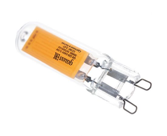 Лампа Gauss LED G9 AC220-240V 5.5W 480lm 3000K Glass 107809105 – изображение 2