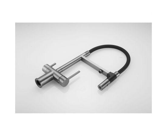 Смеситель для кухни ROSE с подключением к фильтру питьевой воды, оружейная сталь R958T – изображение 23