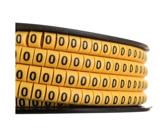 Маркировочное кольцо IEK 1-2.5мм, 0, МК, 1000шт/ролл UMK10-0 – изображение 3